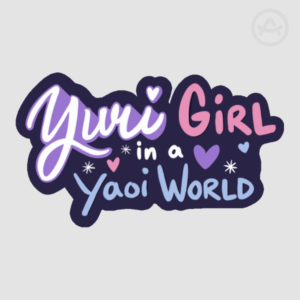 Yuri Girl in a Yaoi World Sticker