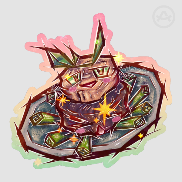 Tournedos Edge Die Cut Stickers