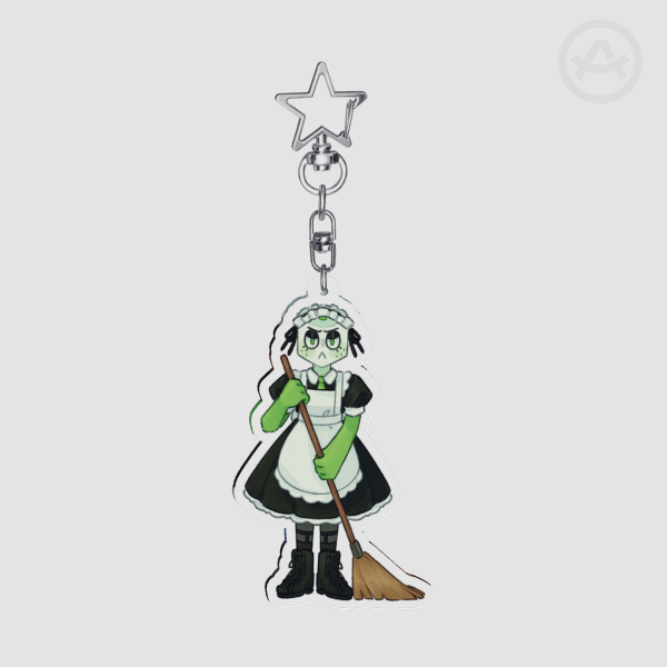 Maid Battat Acrylic Keychain