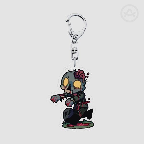 Zombie Keychain