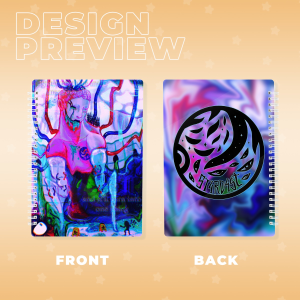 What Lurks Beneath PVC Double-side Spiral Notebook