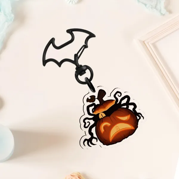 A Haunted Acrylic Keychain