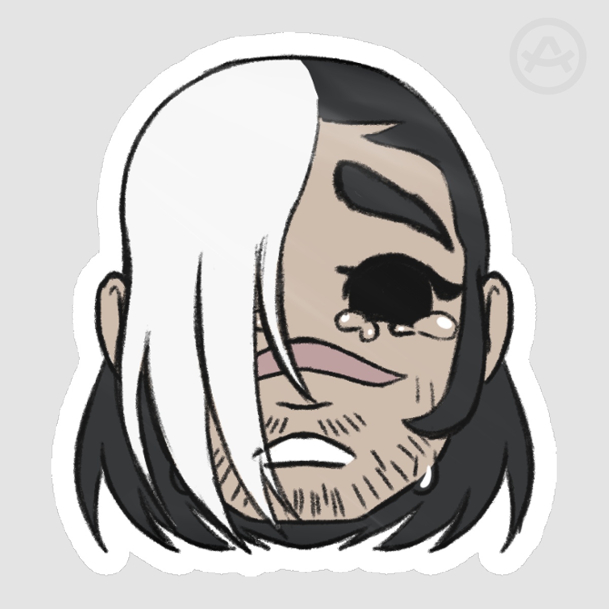 Cry baby Kuron Sticker
