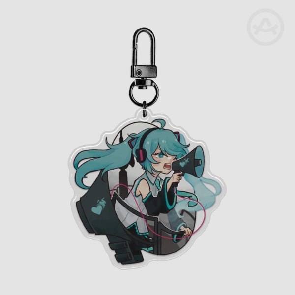 love is war keychain