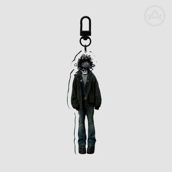Crow Keychain