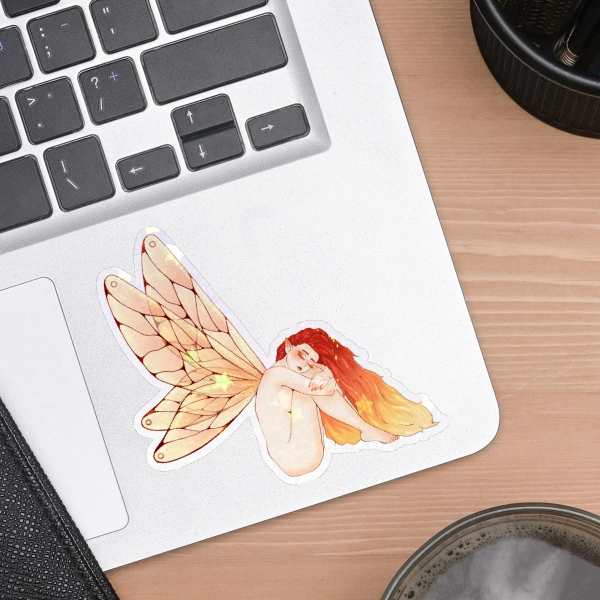 Summer Fairy || Die Cut Stickers