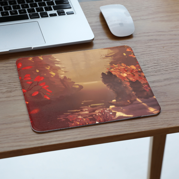 Wolf Brothers Square Mouse Pad