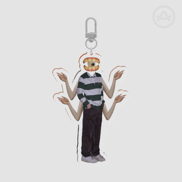 Max || NOWHERE SPACE || Clear Acrylic Keychain