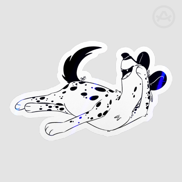 TWU: Hyena Die Cut Sticker