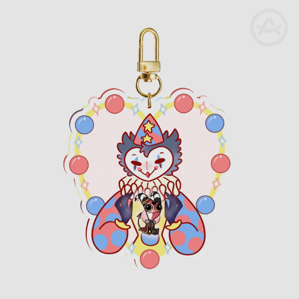 Clown Stolas Acrylic Keychain