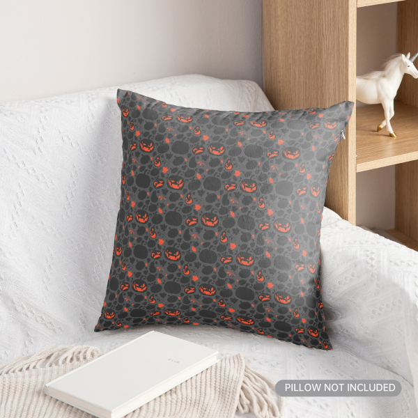Single Sided Halloween Pillow Cover