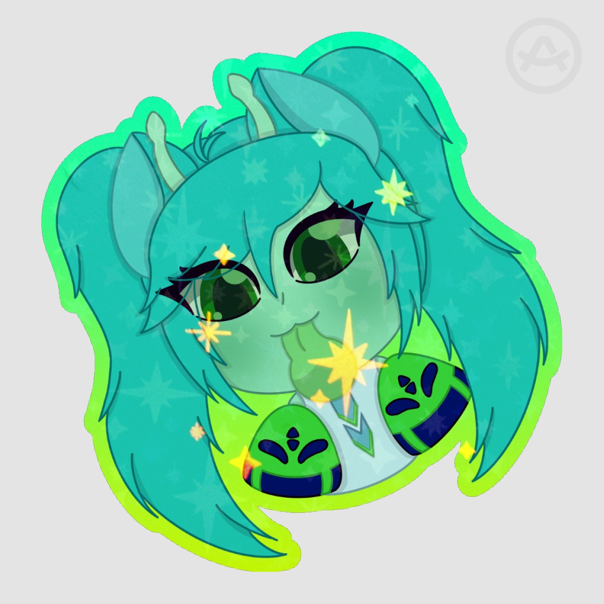 Glorpi Miku Stickers