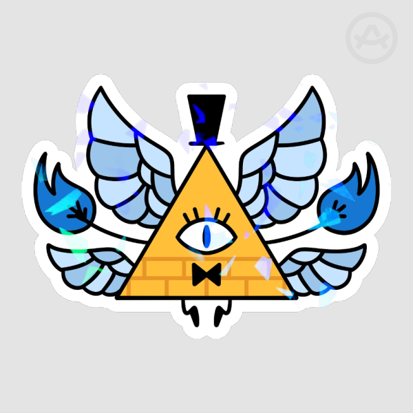Angel Bill Cipher Sticker