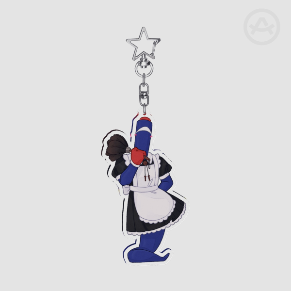 Maid Jongler Acrylic Keychain