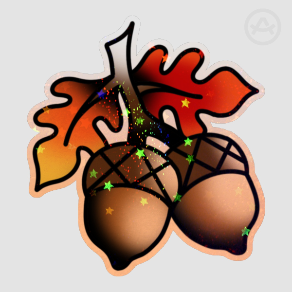 ACORNS sticker
