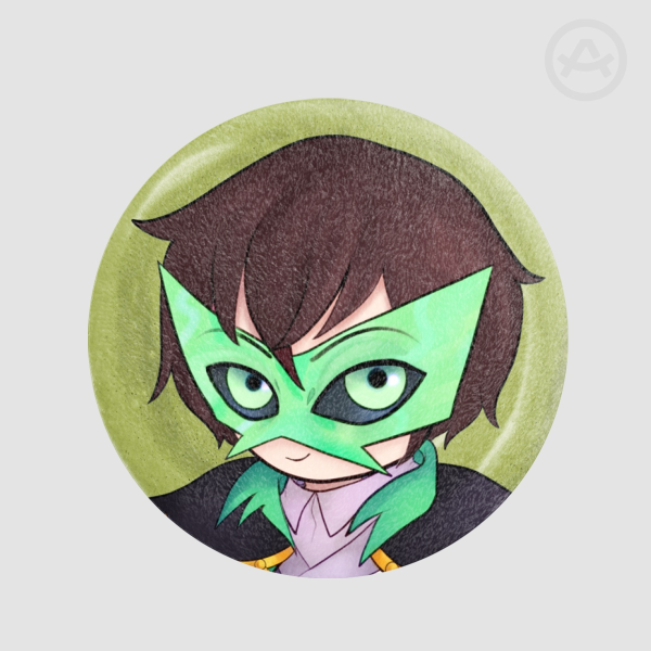 Sorcerer Plush Badge 58mm