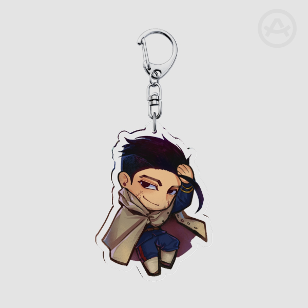 Golden Kamuy Ogata Acrylic Charm