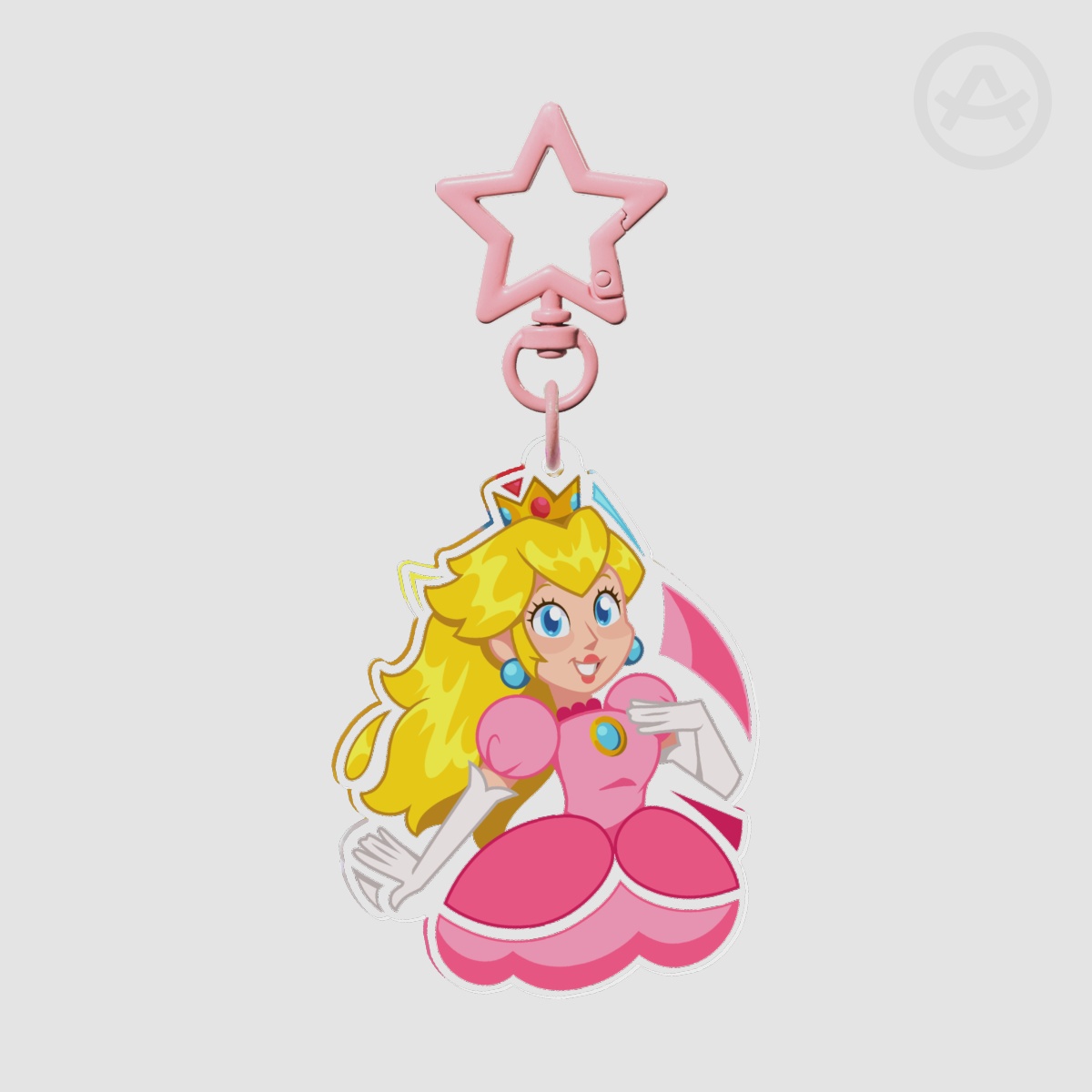 Princess Peach Charm