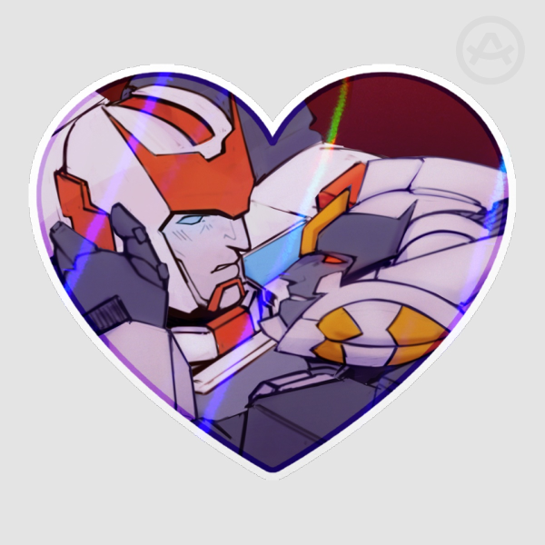 RATCHLOCK - HEART STICKER