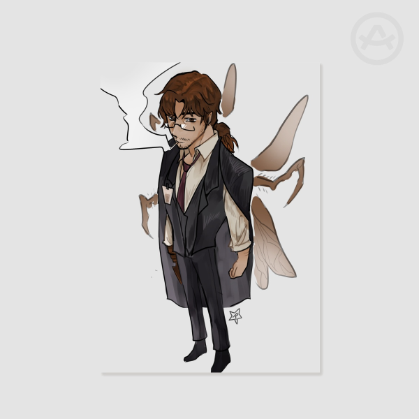 Limbus Company Gregor print