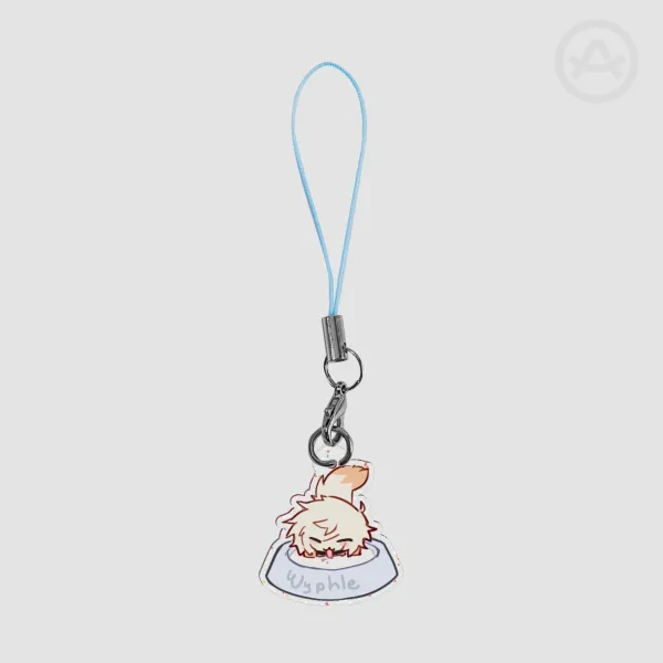 tiny glitter tub of milk wypher charm