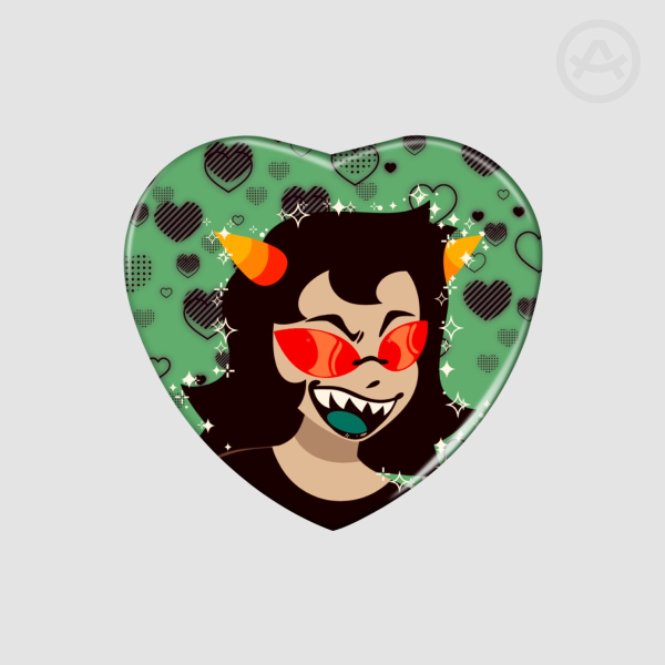 Terezi Heart Badge