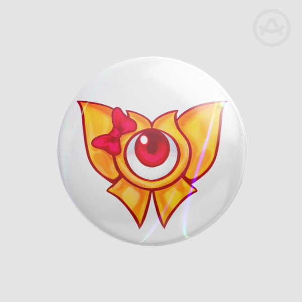 Lotus Round Badge (Button Pin) 44mm