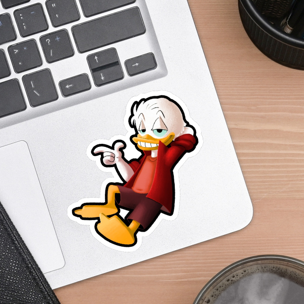 Huey Sticker (Zine Version)