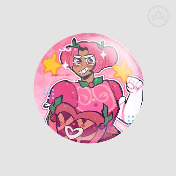 Hollyberry Cookie Round Badges (Button Pins)
