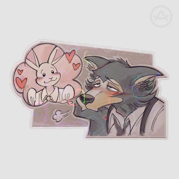 Legoshi Yearns (sticker)