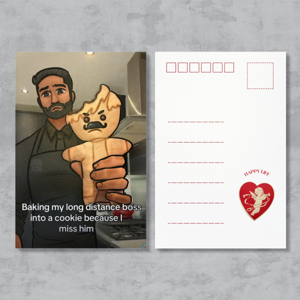 Agent Stone CookieBotnik Postcard