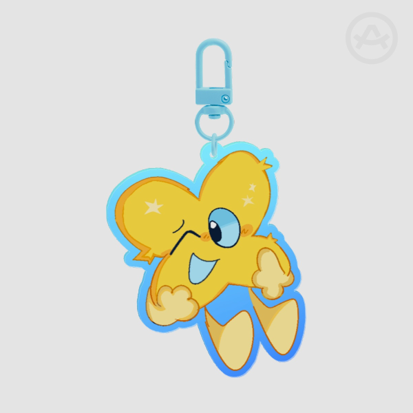 Double Sided X Acrylic Keychain (BFDI)