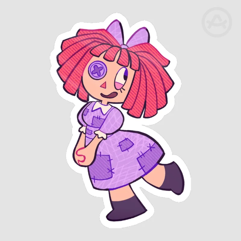 Ragatha Sticker [TADC] by MothBytez - ACGGOODS