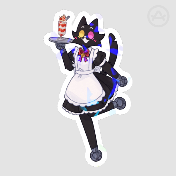 Maid Pluey Sticker