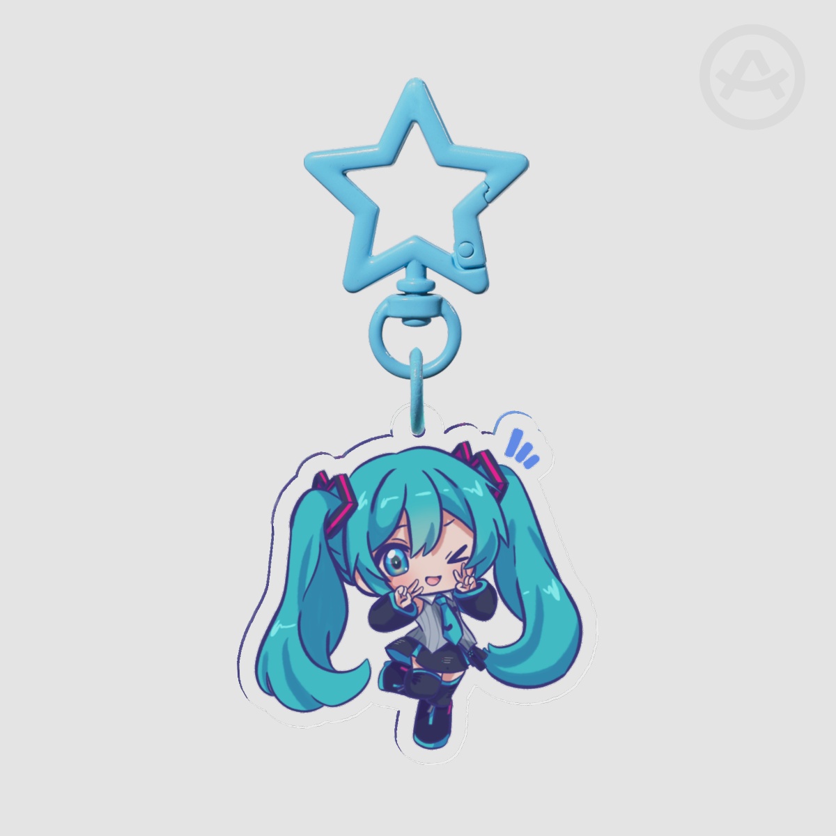 Hatsune Miku V6 acrylic keychain [VER 3]