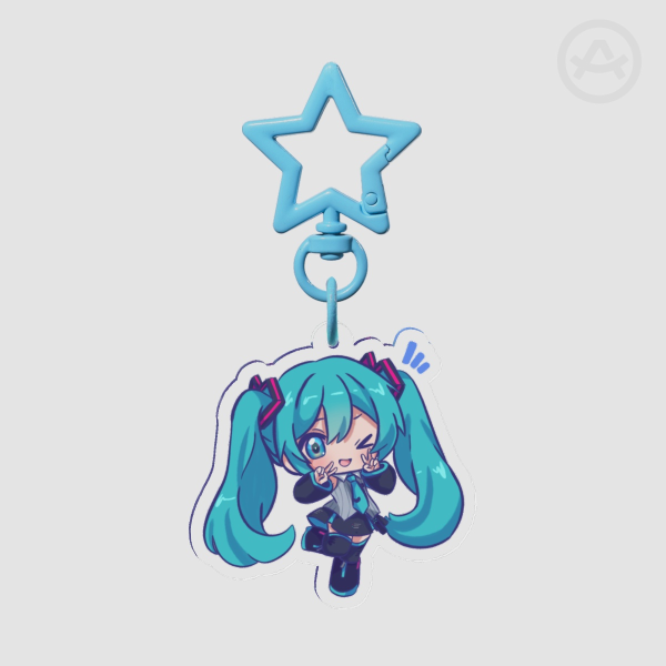 Hatsune Miku V6 acrylic keychain [VER 3]