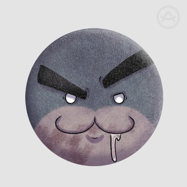 Guillotina Plush Badge - Mewgenics