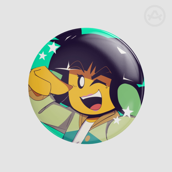 Mei Button Pin (Lego Monkie Kid)