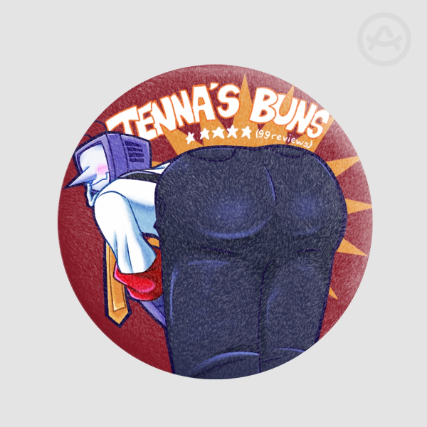 Tenna’s Buns Plush Badge