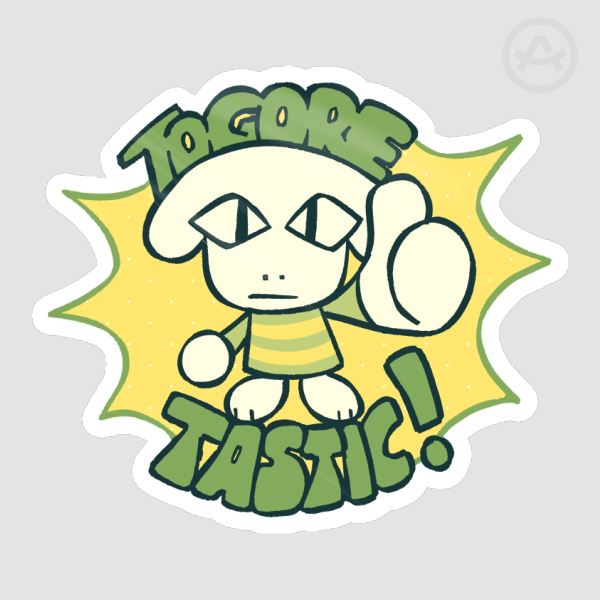 Togore Tastic Sticker [DELTARUNE...?]