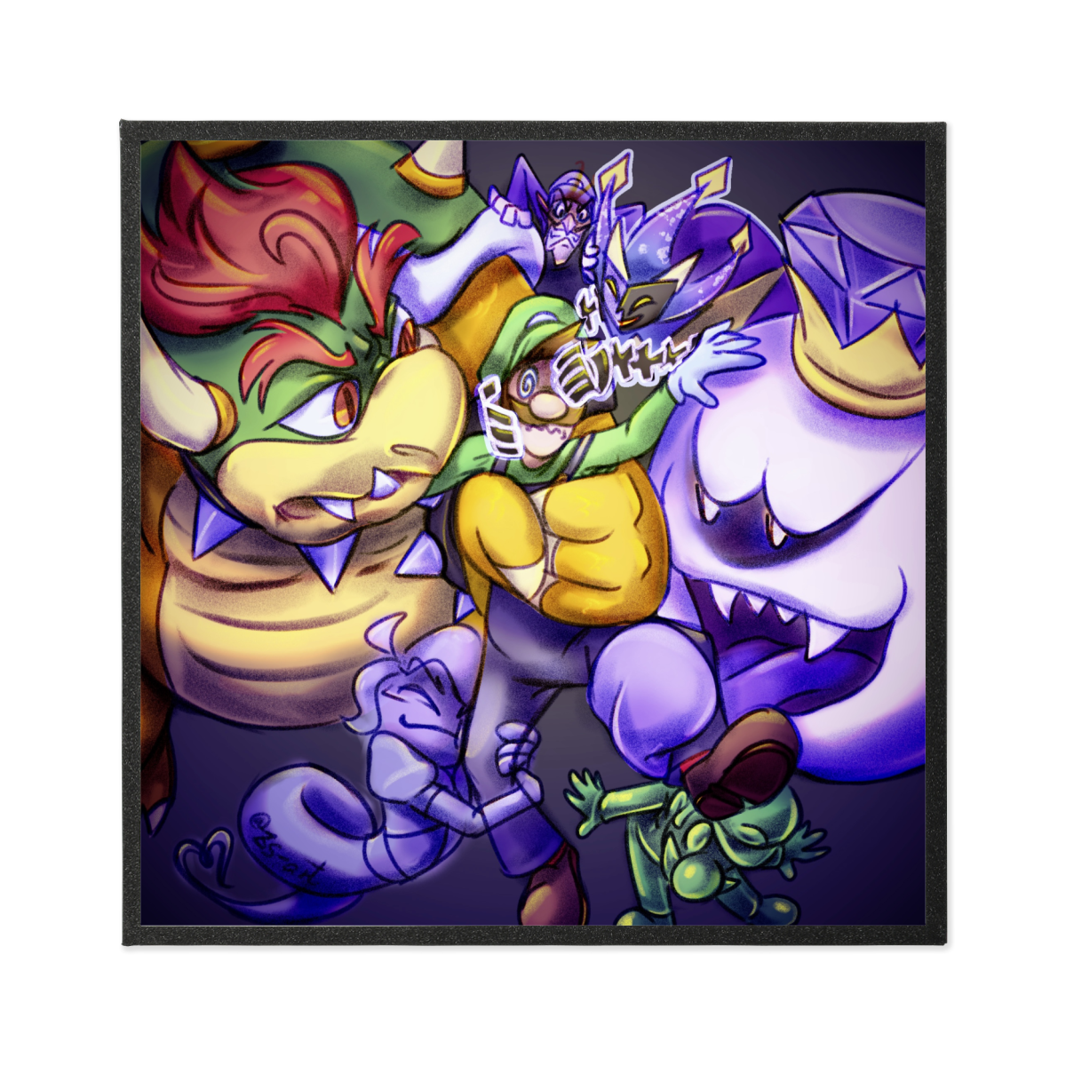 Luigi's Harem Art Board