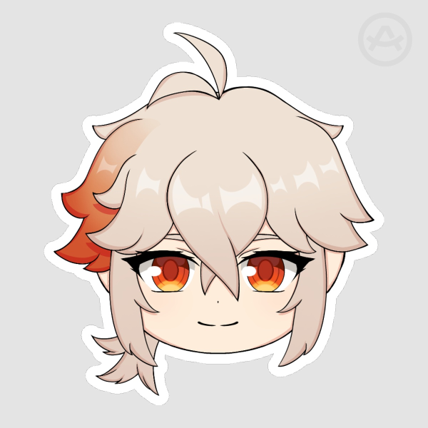 Kazuha Matte Sticker