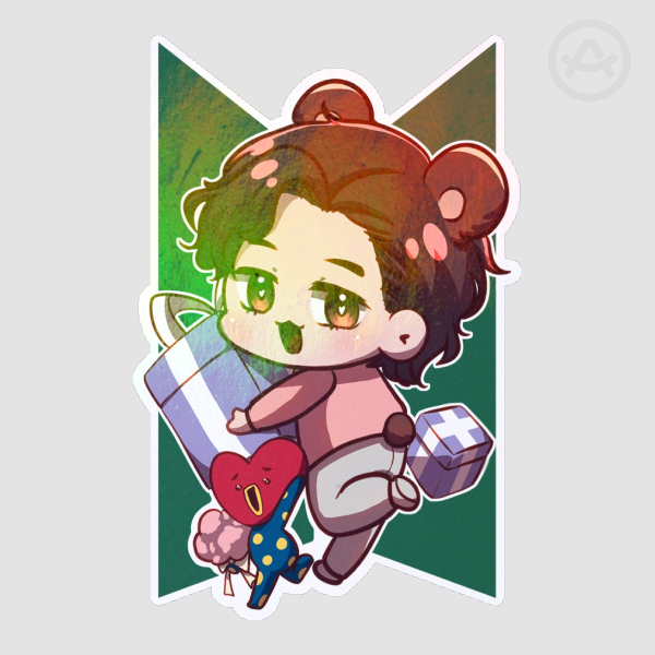 BTS FESTA 2023 Holo Diecut Stickers - V
