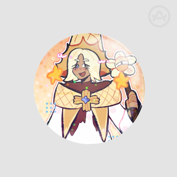 Pure Vanilla Cookie Round Badges (Button Pins)