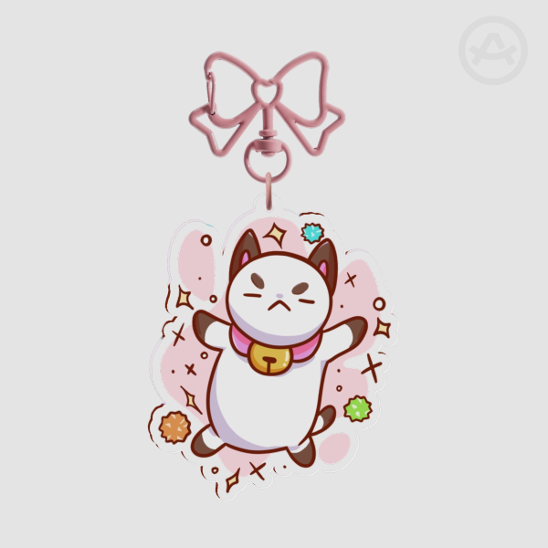 Puppycat Keychain