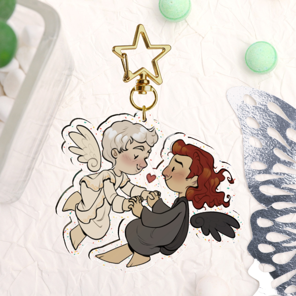Ineffable Husbands Keychain