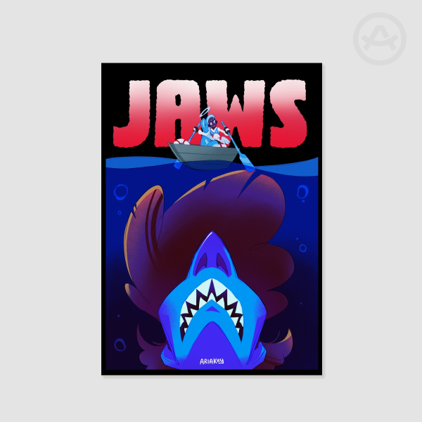 "JAWS" Obnubilar Poster
