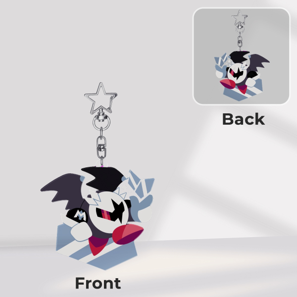 dameta glass shards keychain