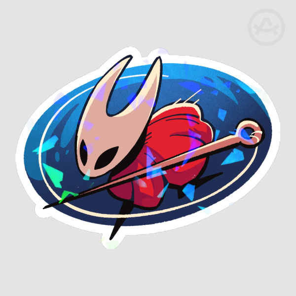 Hornet Holographic Sticker [SILKSONG]