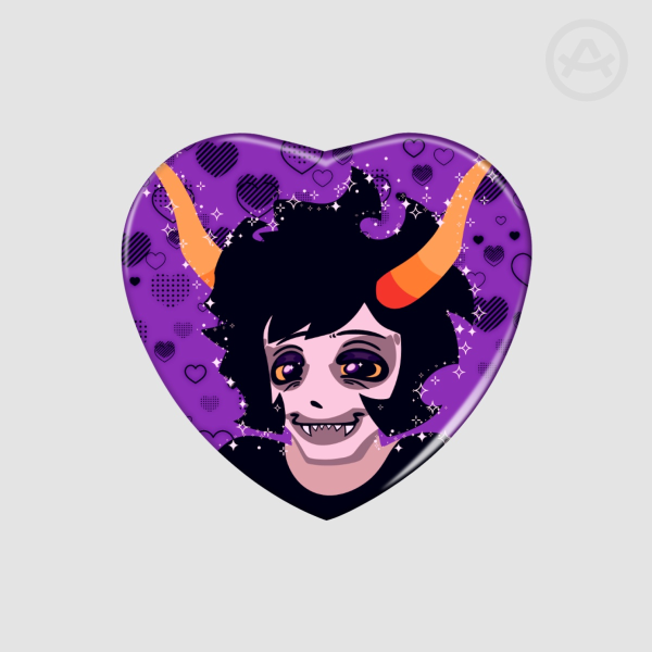 Gamzee Heart Badge